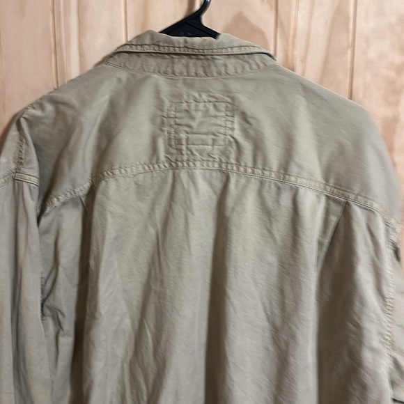 Vintage Redhead Casual Khaki Button-Up Shirt - Picture 5 of 6